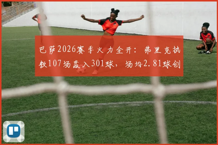 巴萨2026赛季火力全开:弗里克执教107场轰入301球,场均2.81球创纪录,执教数据全面解析
